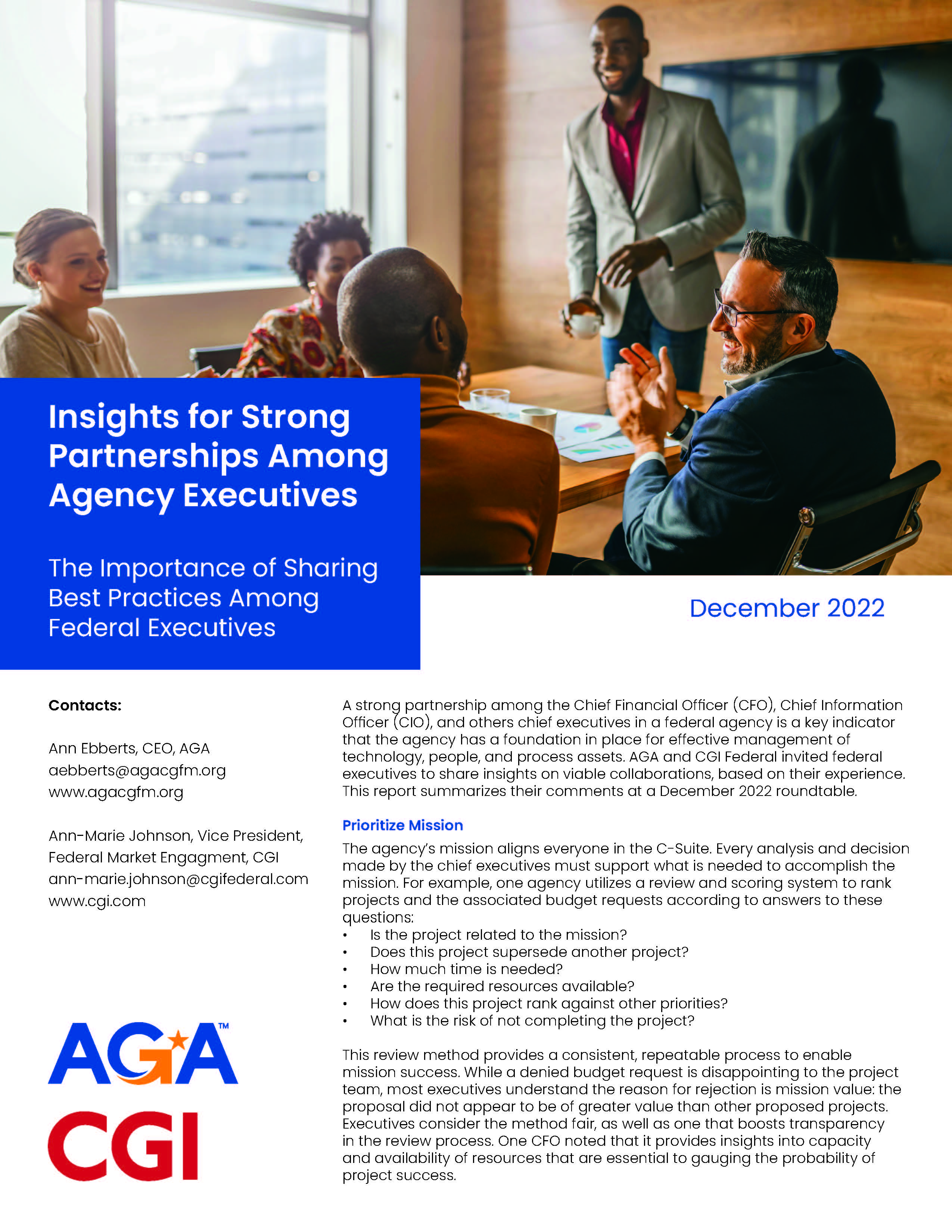 C-Suite Roundtable Summary