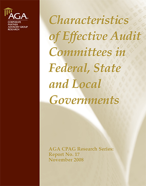 Characteristics of Effective Audit Committees in Federal, State and Local Governments
