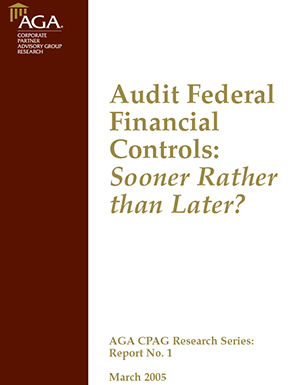 Audit Federal Financial Controls: Sooner Rather Than Later?