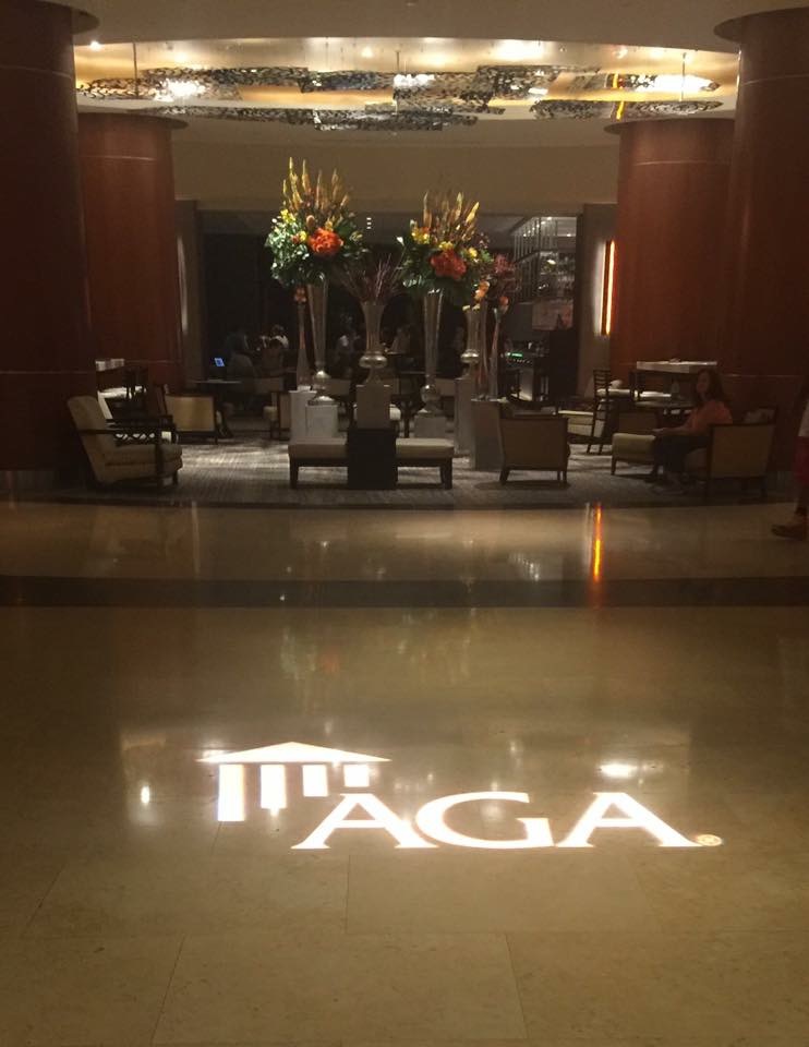 Entrance to Marriott
