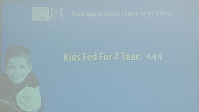 Kids fed for a year: 444