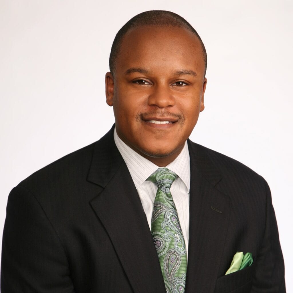 Professional headshot Demek Adams, CGFM. AGA's Director at Large 2025-26