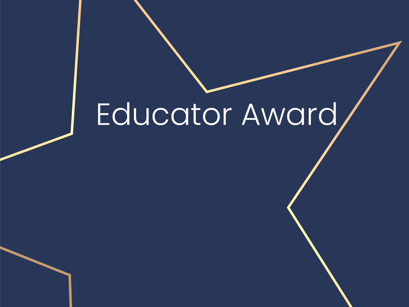 Educator Award