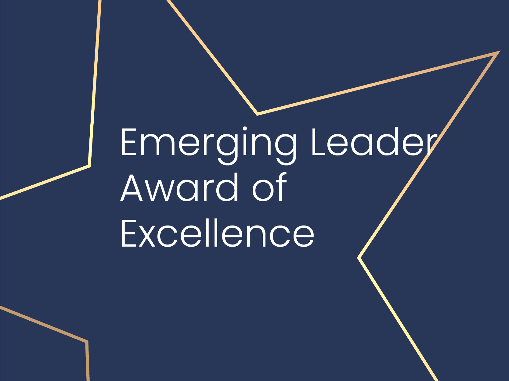 Emerging Leader Award of Excellence