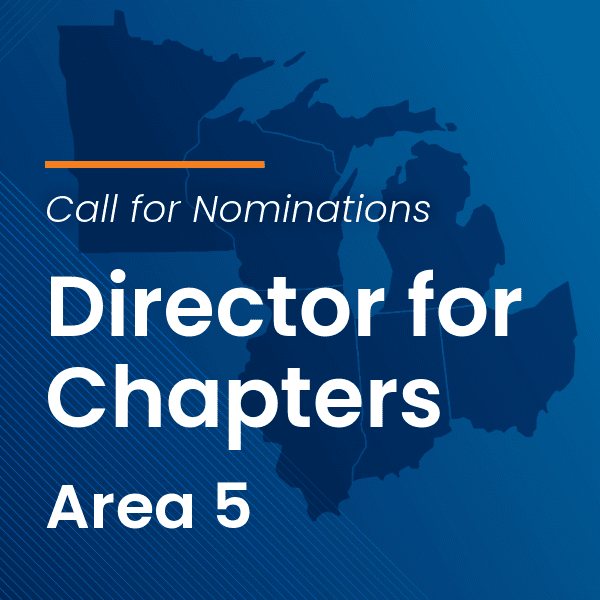 Nominations are Open for AGA’s Director for Chapters Area 5