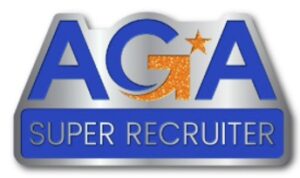 AGA Super Recruiter pin